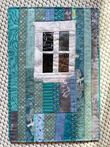 Window – tutorial for a mini quilt
