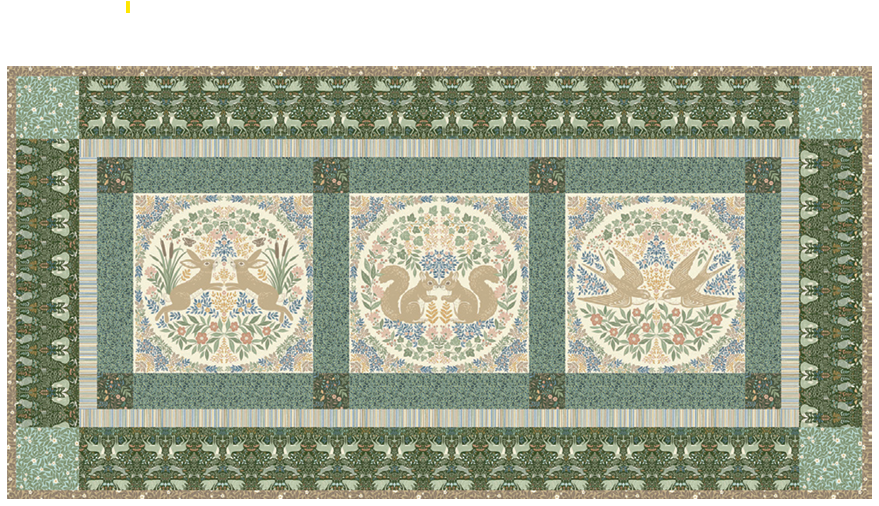 Wildwood - Forest Frames Trio – Ilmainen kaava | Makower UK