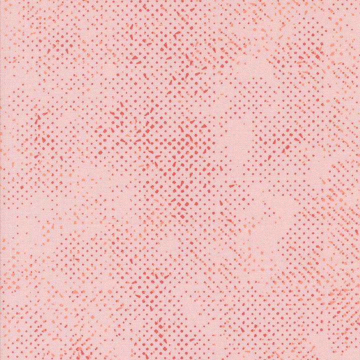 Zen Chic Simply Cozy Spotted Pale Pink -puuvillakangas, moderni täpläkuosi, täydellinen tilkkutöihin ja ompeluprojekteihin.