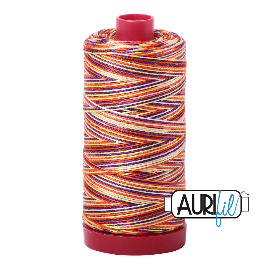 Aurifil 12wt 4648 Desert Dawn 100% puuvillalanka, ompeluun, kirjontaan ja tikkaamiseen