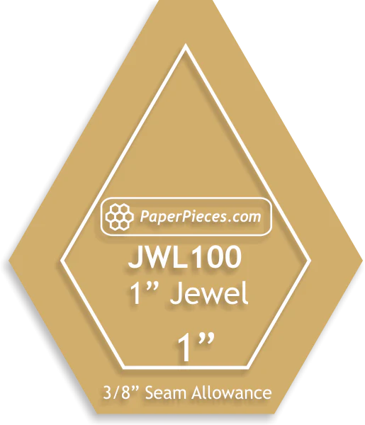 Jewel - 1 tuuma (2.54 cm)