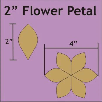Terälehti - 2 tuumaa (5.08 cm)