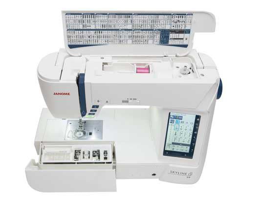 Janome Skyline S9 - ammattitason tietokoneohjattu ompelukone