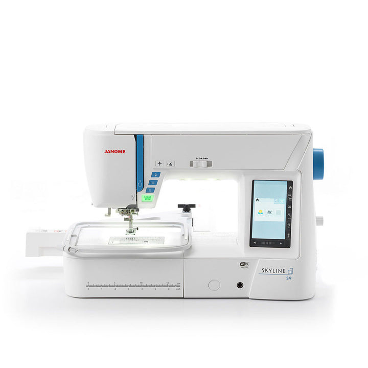 Janome Skyline S9 - ammattitason tietokoneohjattu ompelukone