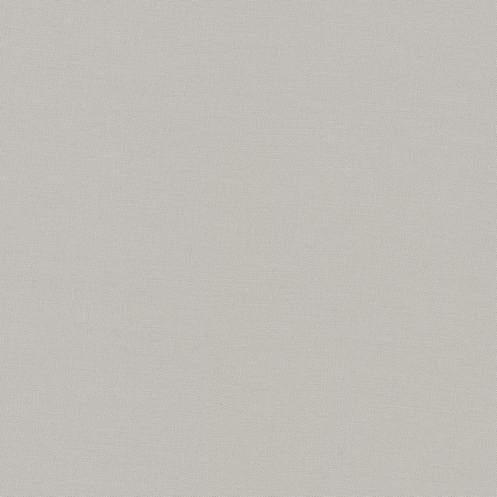 Kona Cotton Ash yksivärinenkangas, harmaa sävy, Robert Kaufman