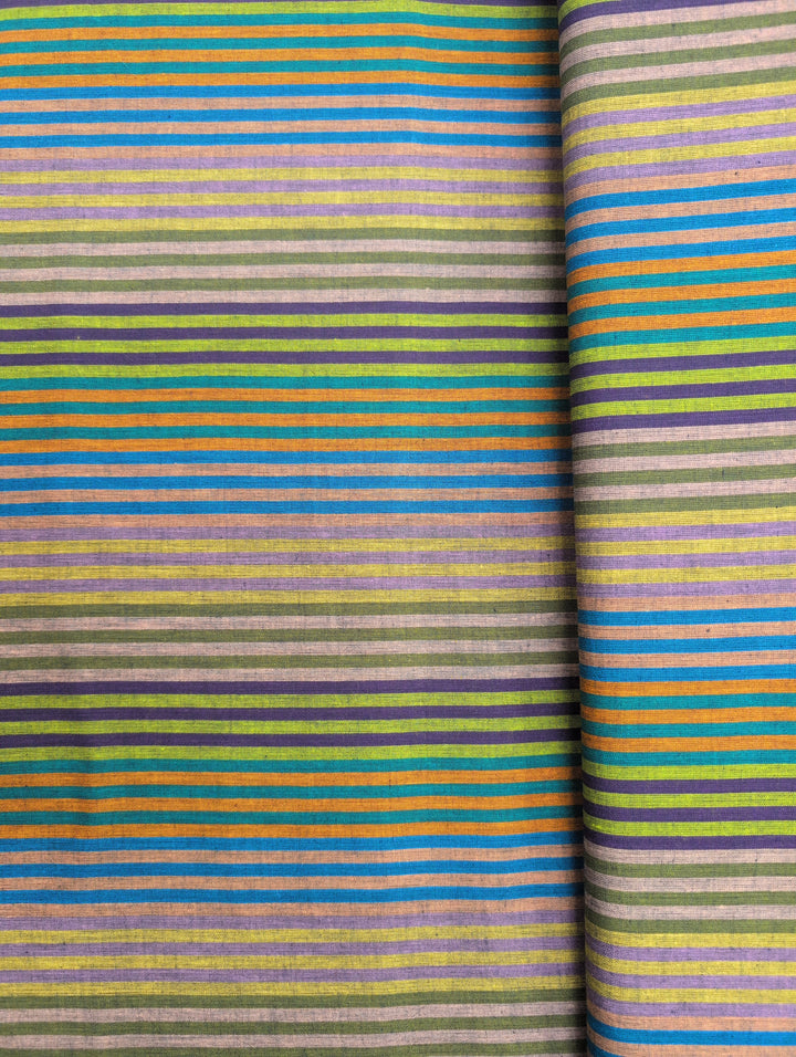 Kaffe Fassett Woven Stripes - Caterpillar Stripe Dark WSGP001.DARK cotton fabric