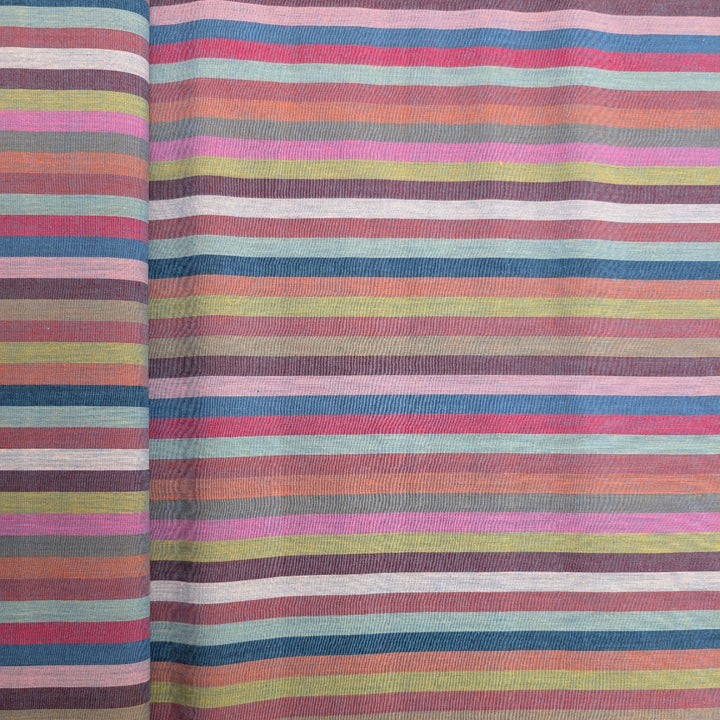 Kaffe Fassett Woven Stripes - Narrow Stripe Blue WSGP002.BLÅT bomullstyg