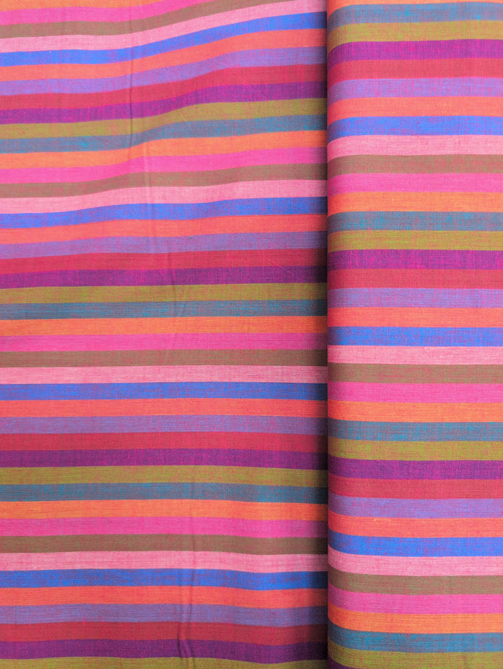 Kaffe Fassett Woven Stripes - Narrow Stripe Sunset WSGP002.SUNSET cotton fabric
