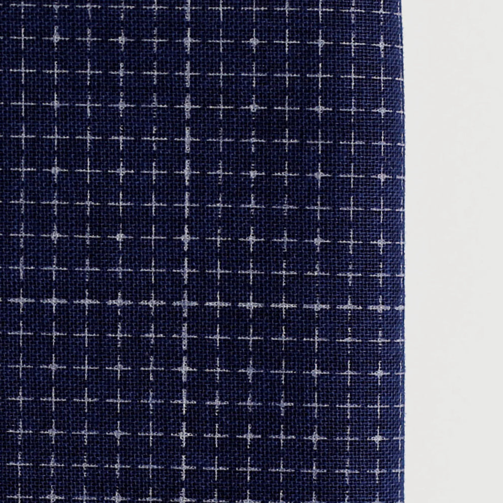 Daruma sashiko kangas ristikkoruudukolla 50x108 cm japanilainen kirjontakangas vesiliukoisilla merkinnöillä