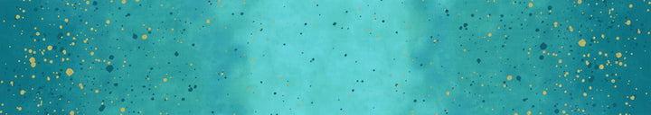 V&Co, Ombre Galaxy Metallic Turquoise 10873-209M puuvillakangas