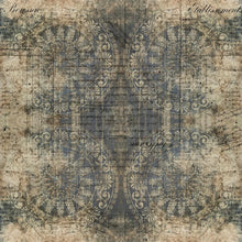 Load image into Gallery viewer, Tim Holtz, Abandoned Muted Medallions - Indigo PWTH141.INDIGO puuvillakangas
