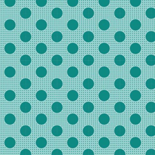Tilda: Medium Dots in Dark Teal Tilda: Medium Dots in Dark Teal