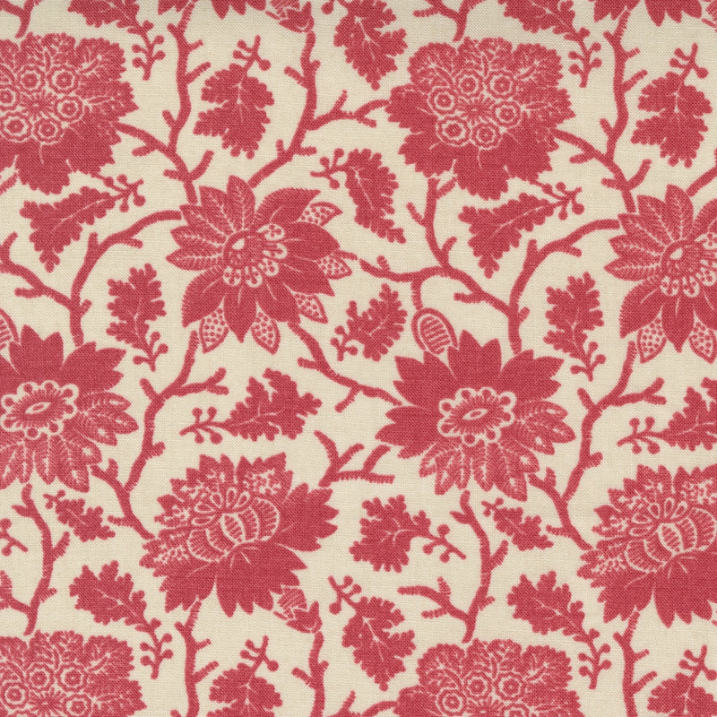 French General, La Vie Boheme 13900-18 Perl French Red puuvillakangas