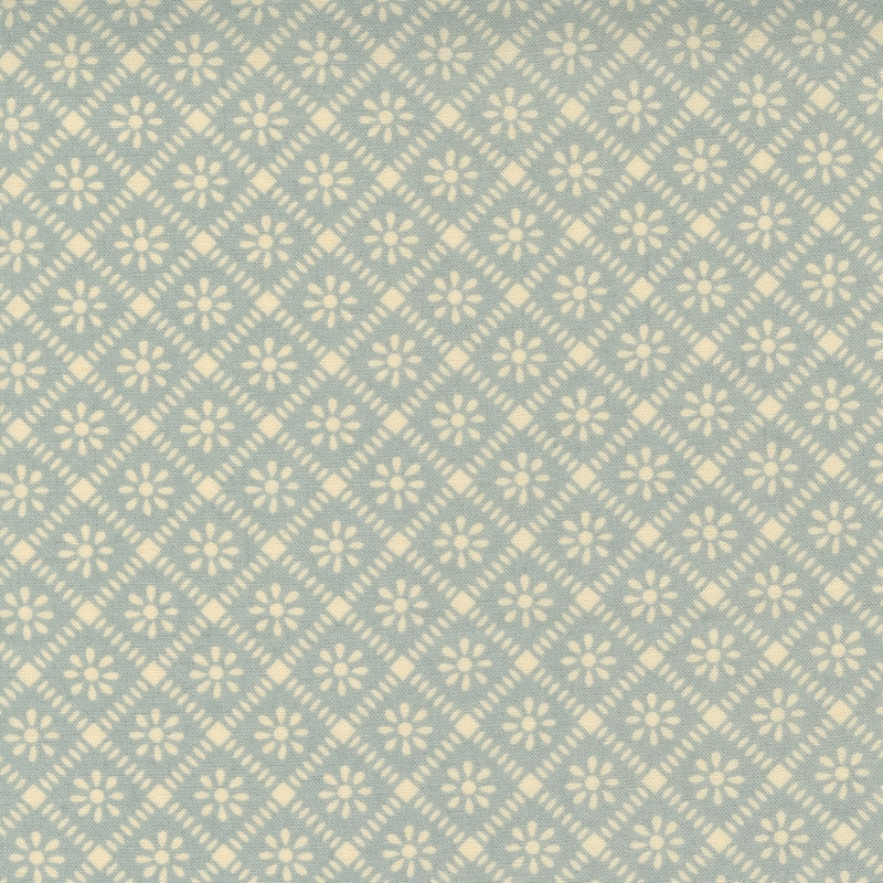 French General, La Vie Boheme 13905-13 Ciel Blue puuvillakangas