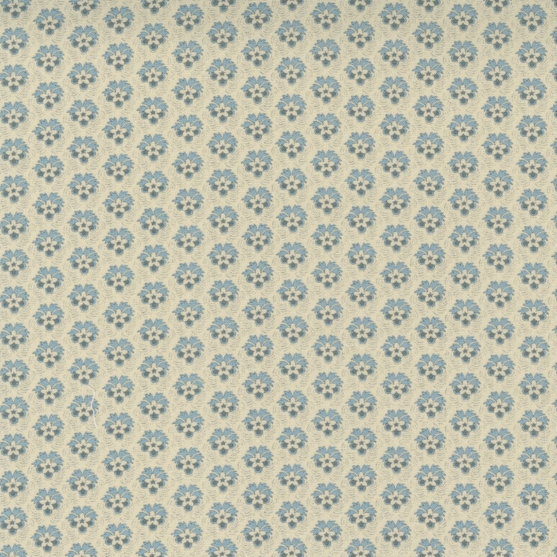 French General, La Vie Boheme 13906-16 Perl French Blue puuvillakangas