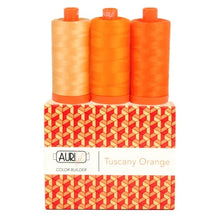 Load image into Gallery viewer, Aurifil Color Builder 50wt Tuscany Orange ompelulankapaketti
