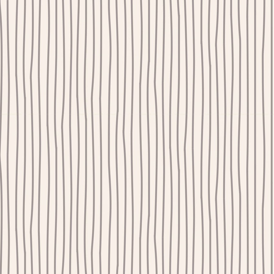 Tilda Classic Basics - 130033 Pen Stripe Grey puuvillakangas