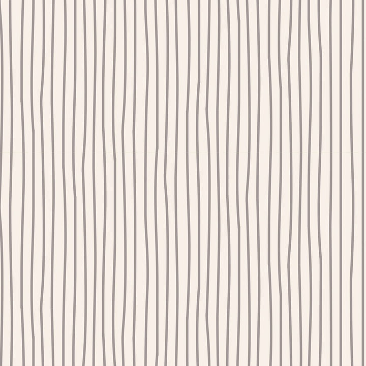 Tilda Classic Basics - 130033 Pen Stripe Grey puuvillakangas