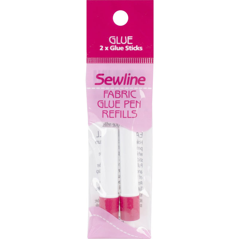 Sewline glue pen refill set of 2, blue