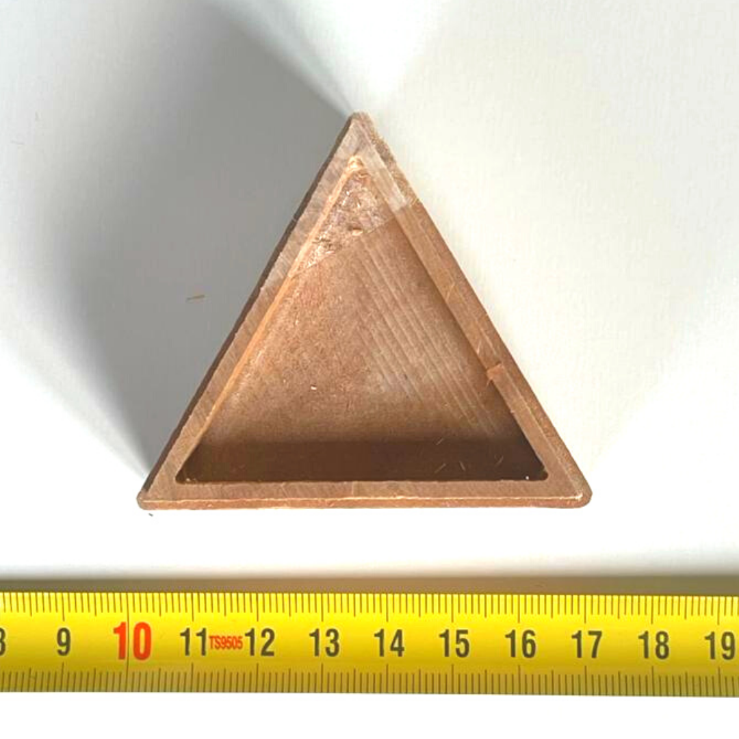 Wooden embossing stamp - Hollow triangle 1238