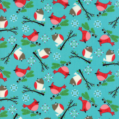 Keiki, Jingle Birds 33251 14 puuvillakangas