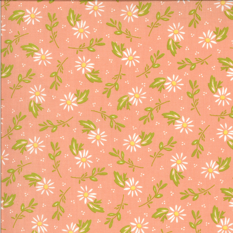 Sherri&Chelsi - Happy Days Dainty Peach 37601 13 puuvillakangas