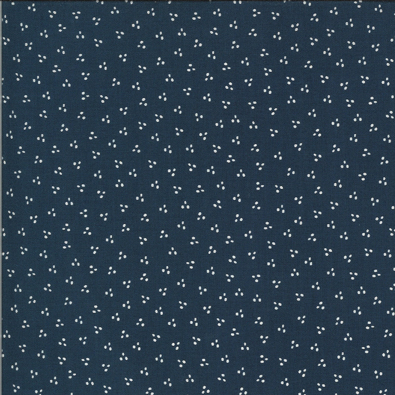 Sherri&Chelsi - Happy Days Spring Dots Navy 37605 22 puuvillakangas