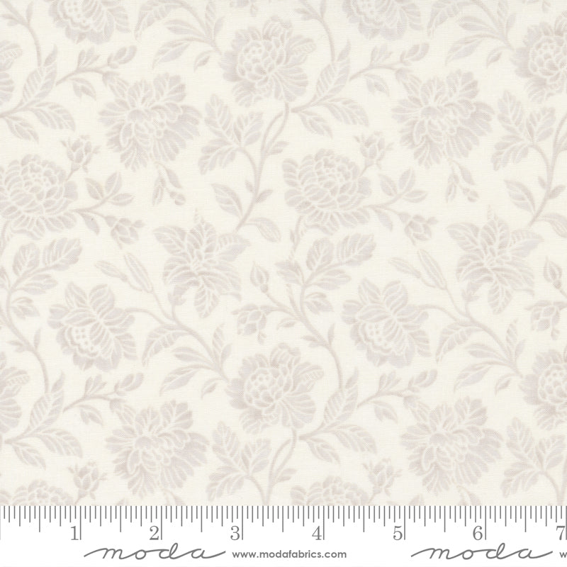 3 Sisters, Rendezvous 44303-11 Porcelain Lavish Damask puuvillakangas