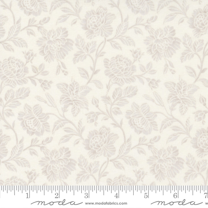 3 Sisters, Rendezvous 44303-11 Porcelain Lavish Damask puuvillakangas