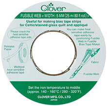 Lataa kuva Galleria-katseluun, Clover Fusible Web liimanauha 5mm 4041
