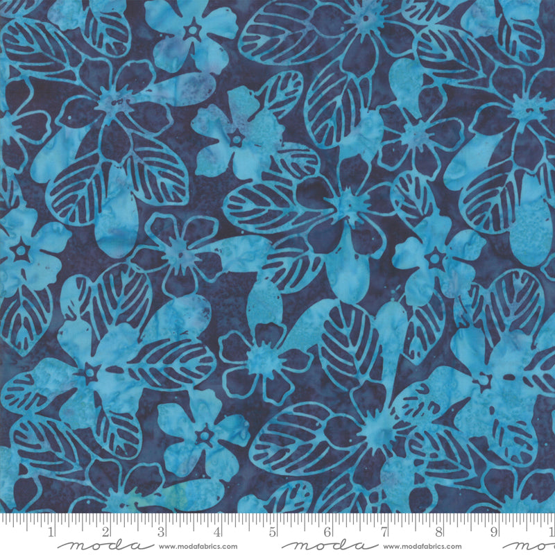 Aloha Batiks 4356-33 Tidepool batik cotton fabric