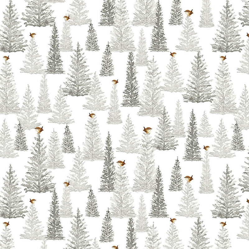 Dawn Rosengren, Little Ones - Trees - Multi 452-9 puuvillakangas