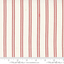 Load image into Gallery viewer, Primitive Gatherings, Red and White Gatherings 49194-11 Vanilla Double Stripe
