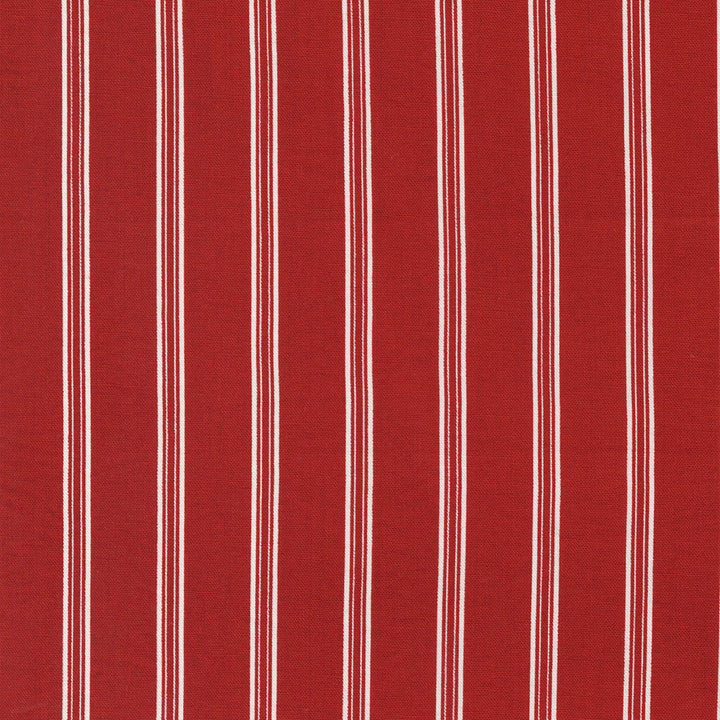 Primitive Gatherings, Red and White Gatherings 49194-13 Crimson Double Stripe puuvillakangas