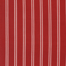 Lataa kuva Galleria-katseluun, Primitive Gatherings, Red and White Gatherings 49194-13 Crimson Double Stripe puuvillakangas
