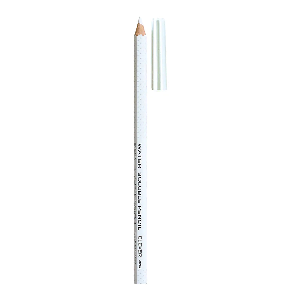 Clover Water Erasable Pencil 5000 vesiliukoinen merkkauskynä valkoinen