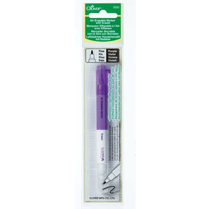 Clover Purple Air Erasable Marking Pen with Eraser 5032 violetti itsestään pyyhkiytyvä merkkauskynä