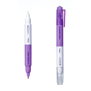 Clover Purple Air Erasable Marking Pen with Eraser 5032 violetti itsestään pyyhkiytyvä merkkauskynä