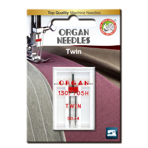 Organ Twin 4mm ompelukoneneula #90