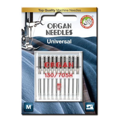 Organ Universal ompelukoneneula #80 10 kpl