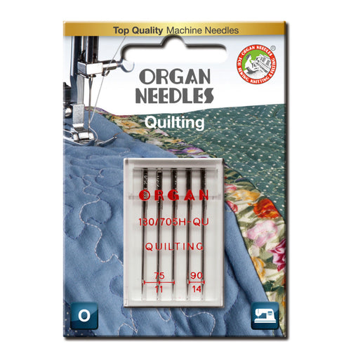 Organ Quilting ompelukoneneula #75-90 5 kpl