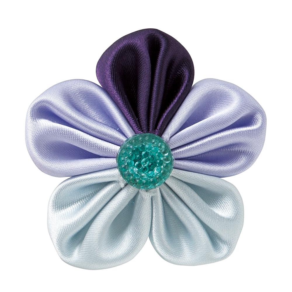 Clover Kanzashi kukka tekijä S (orkidea) 8486