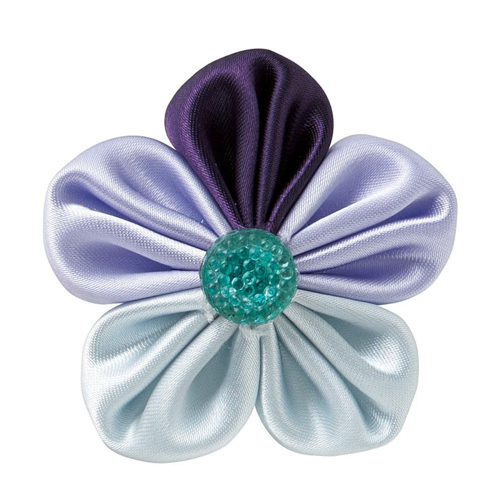 Clover Kanzashi kukka tekijä S (orkidea) 8486