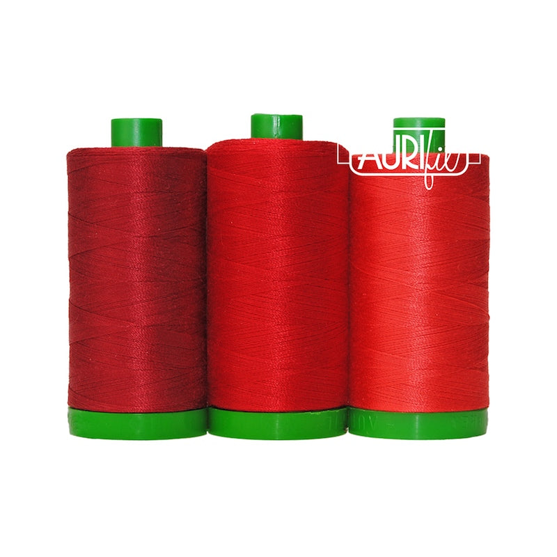 Aurifil Color Builders 2021 - 02. Kultapanda ompelulankapaketti