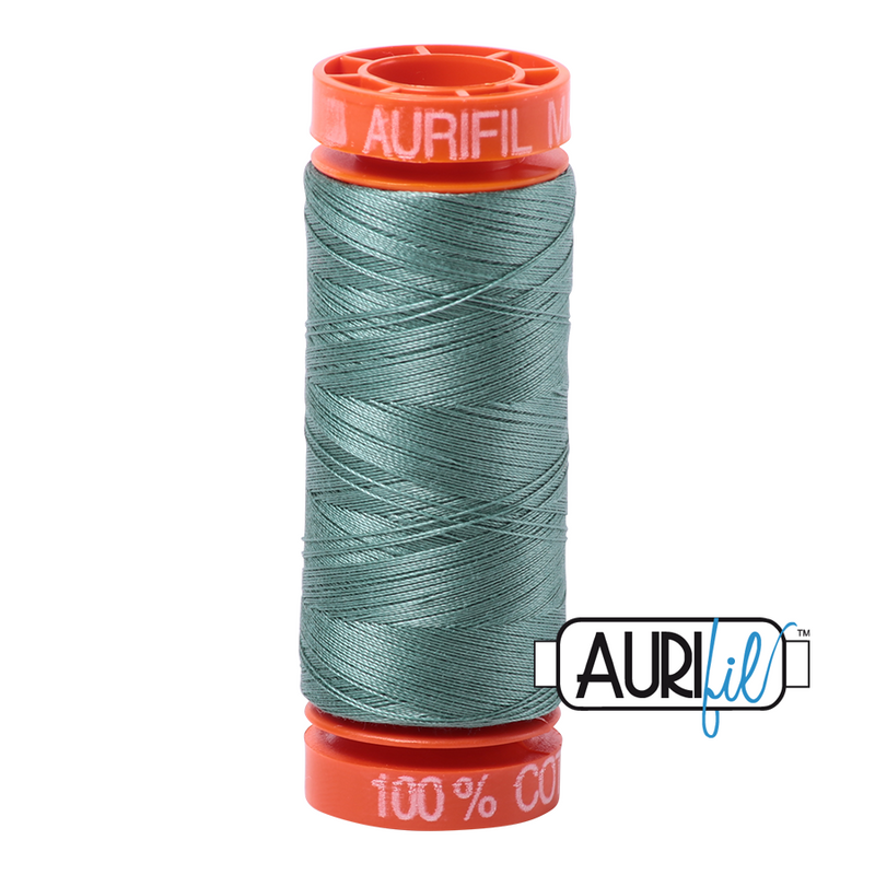 Aurifil 50wt 2850 Juniper 100% puuvilla -ompelulanka pieni