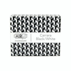Aurifil Color Builder 50wt Carrara Black/White ompelulankapaketti