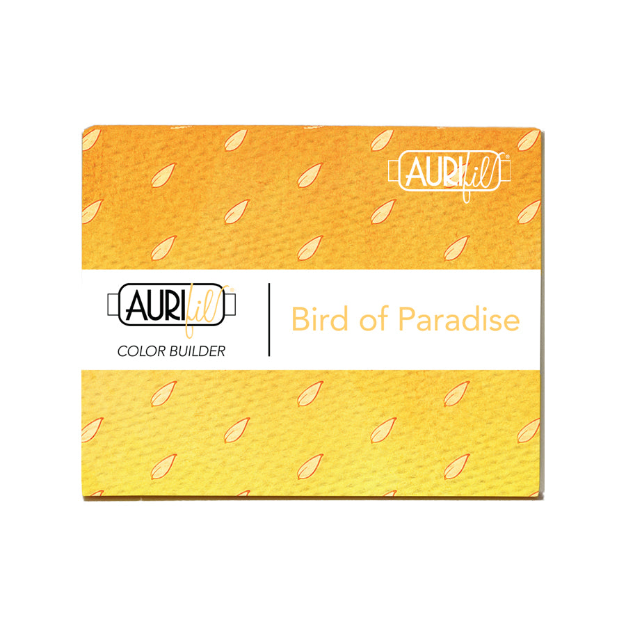 Aurifil Color Builders 2022 Bird of Paradise ompelulankapaketti