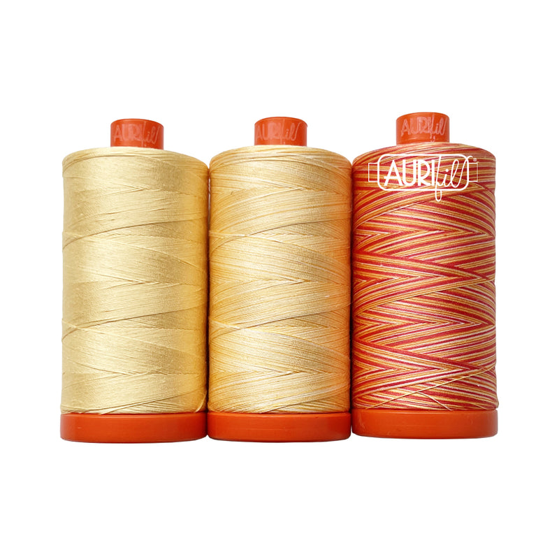 Aurifil Color Builders 2022 Bird of Paradise ompelulankapaketti