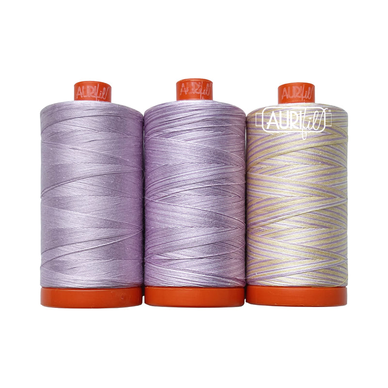 Aurifil Color Builders 2022 Hawaian Blue Ginger ompelulankapaketti