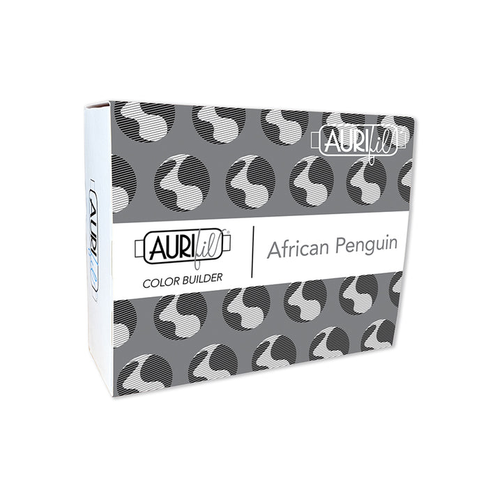 Aurifil Color Builder 40wt Afrikanpingviini ompelulankapaketti